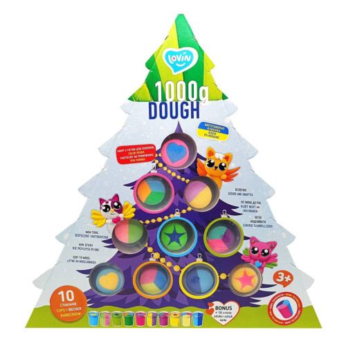 1000 g Dough TM Lovin Набір для ліплення з тістом