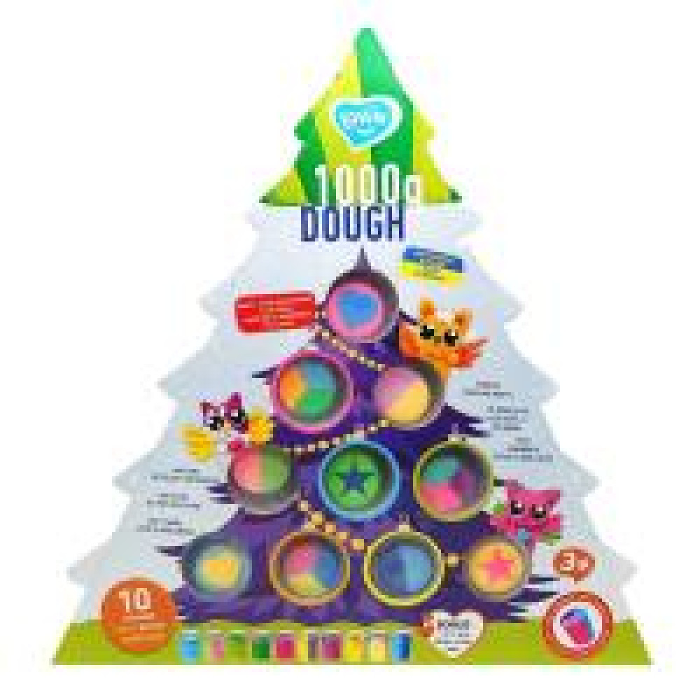 1000 g Dough TM Lovin Набір для ліплення з тістом - 0