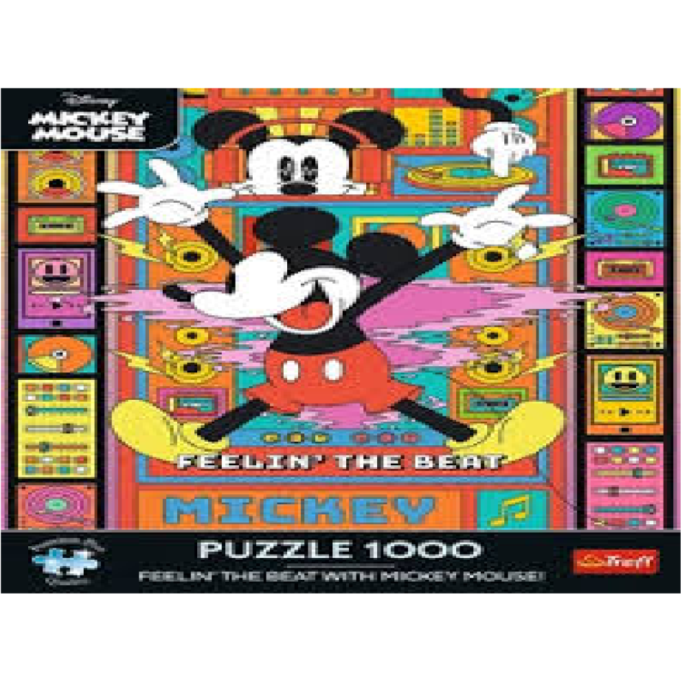 21421 Trefl Пазли "1000 Premium Plus" Mickey&Friends Відчуй