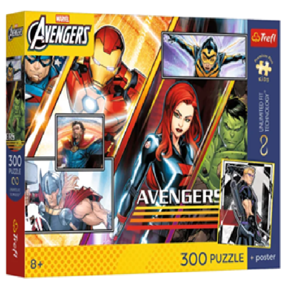 30468 Trefl Пазли "300 UFT Premium Plus Kids" Disney Marvel