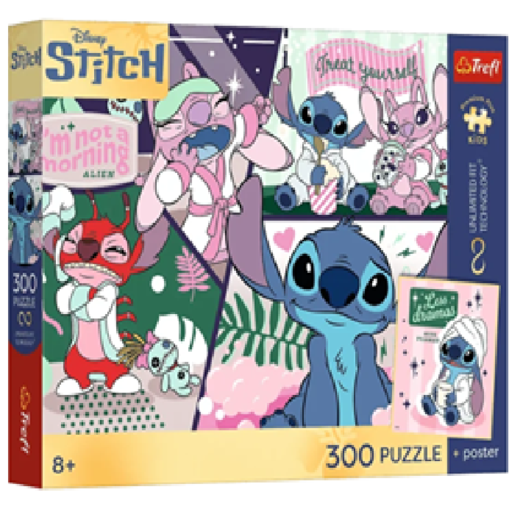 30482 Trefl Пазли "300 UFT Premium Plus Kids" Disney Lilo&St