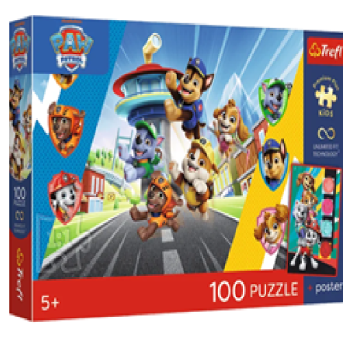 65500 Trefl Пазли "100 UFT Premium Plus Kids" PAW Patrol Щен