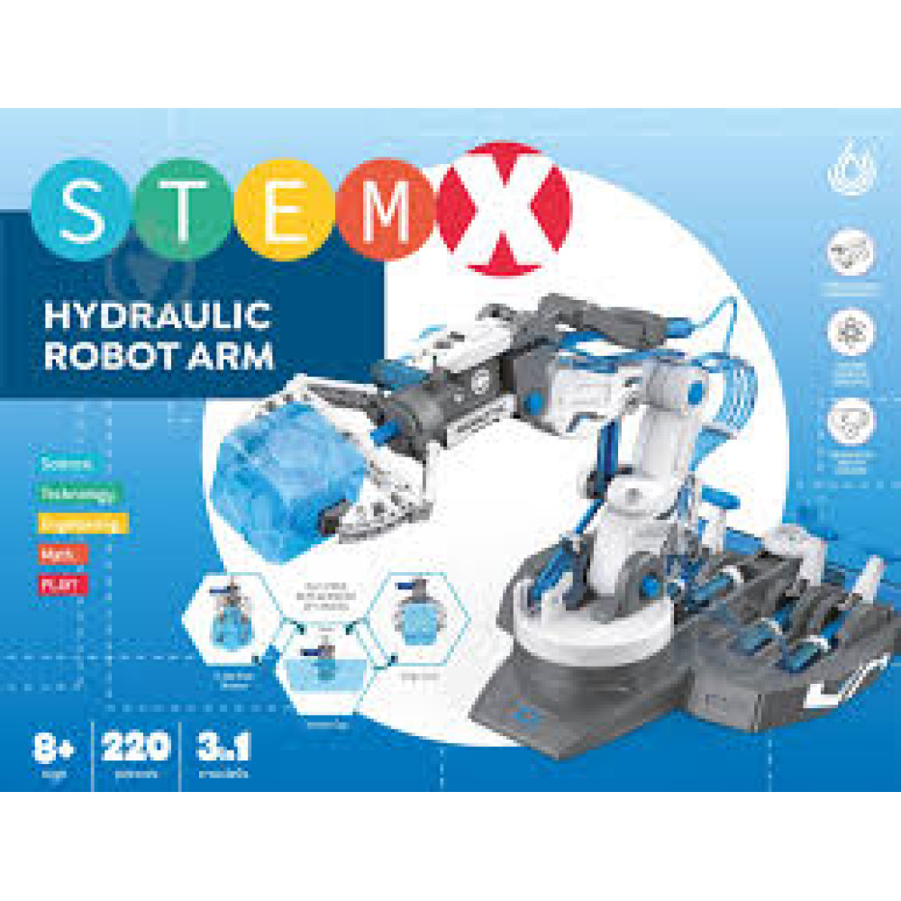 71588 STEAM конструктор 3В1: гідравлічна рука робота на 220
