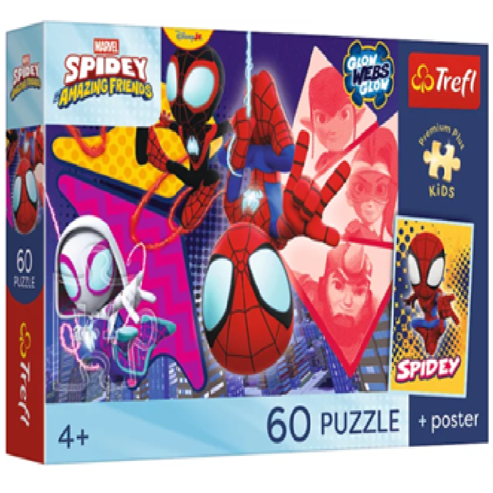 74298 Trefl Пазли "60 Premium Plus Kids" Spidey and his Amaz