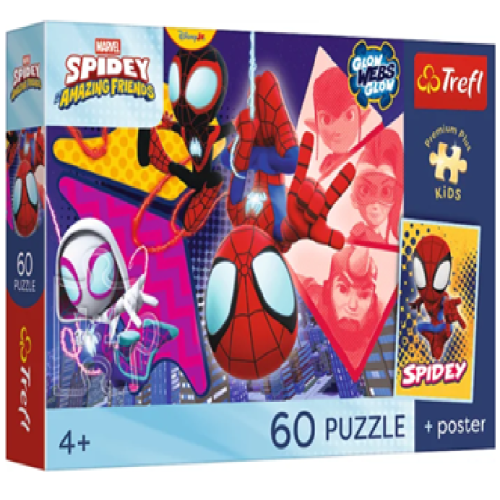 74298 Trefl Пазли "60 Premium Plus Kids" Spidey and his Amaz