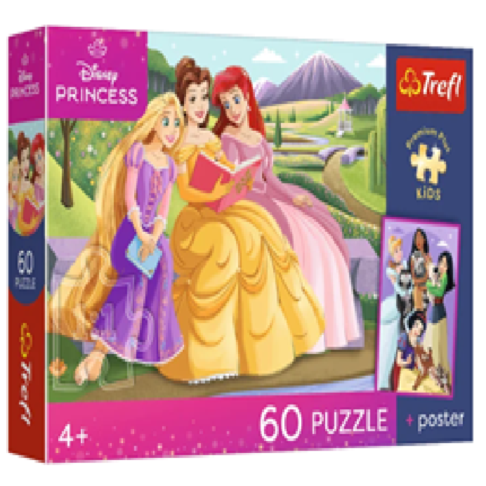 74359 Trefl Пазли "60 Premium Plus Kids" Disney Princess Кор