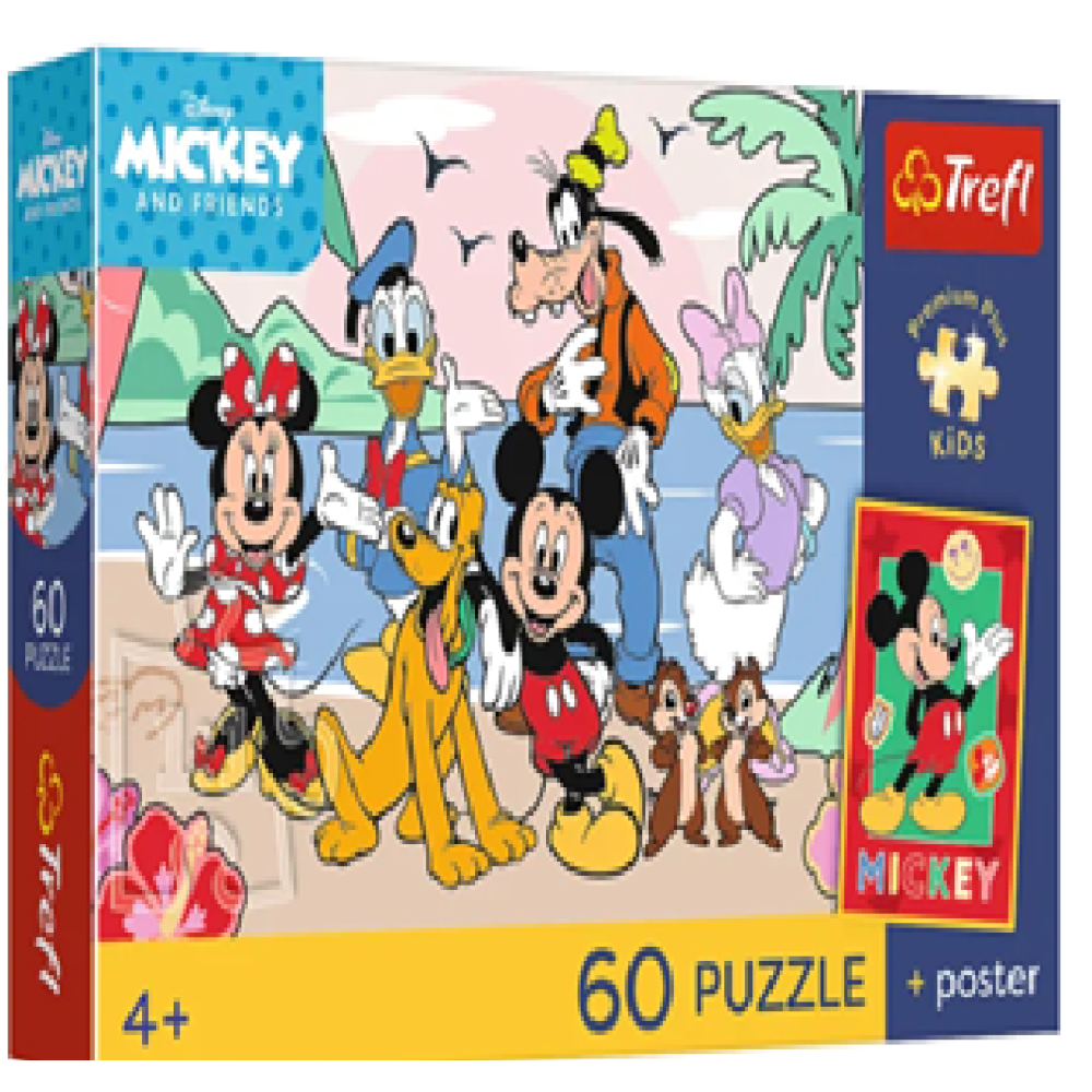 74380 Trefl Пазли "60 Premium Plus Kids" Disney Standard Cha
