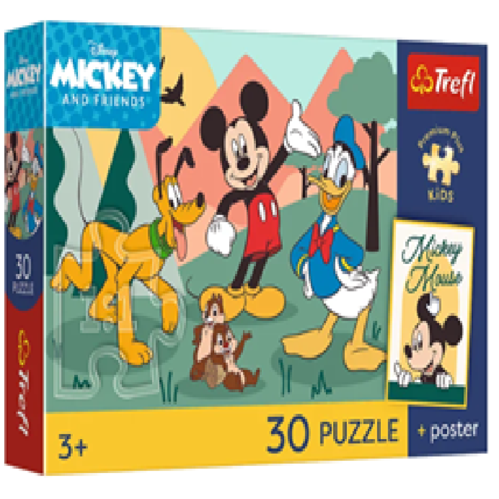 83399 Trefl Пазли "30 Premium Plus Kids" Disney Standard Cha