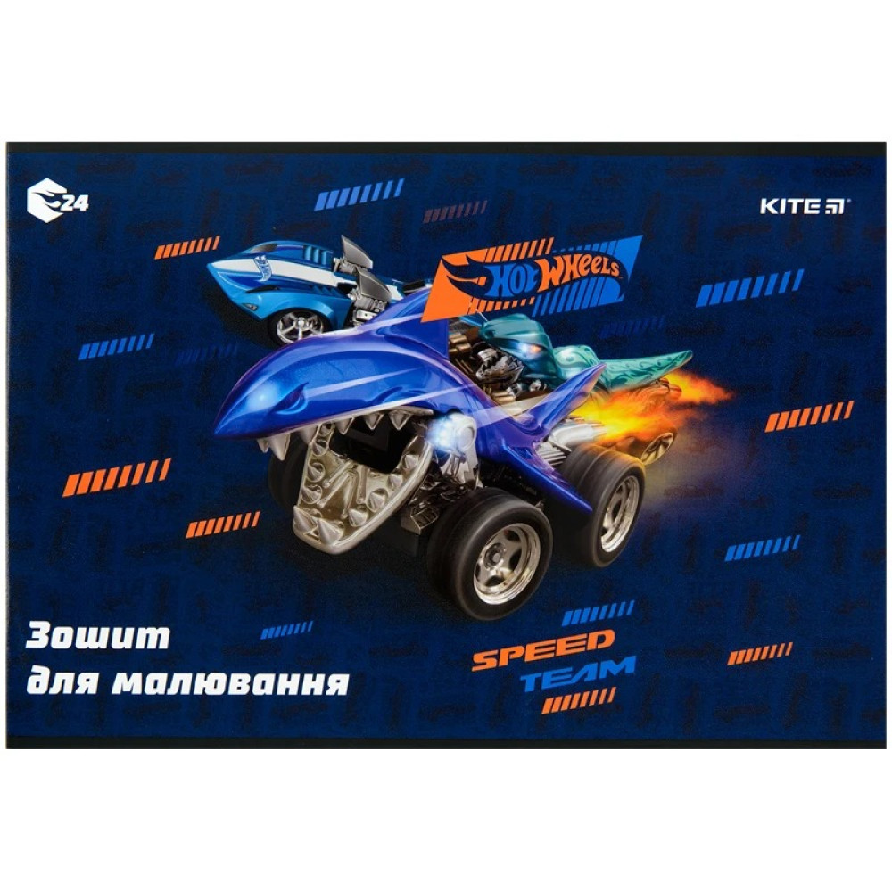 Альбом для малювання Hot Wheels 24 арк 120 г/м² - 2