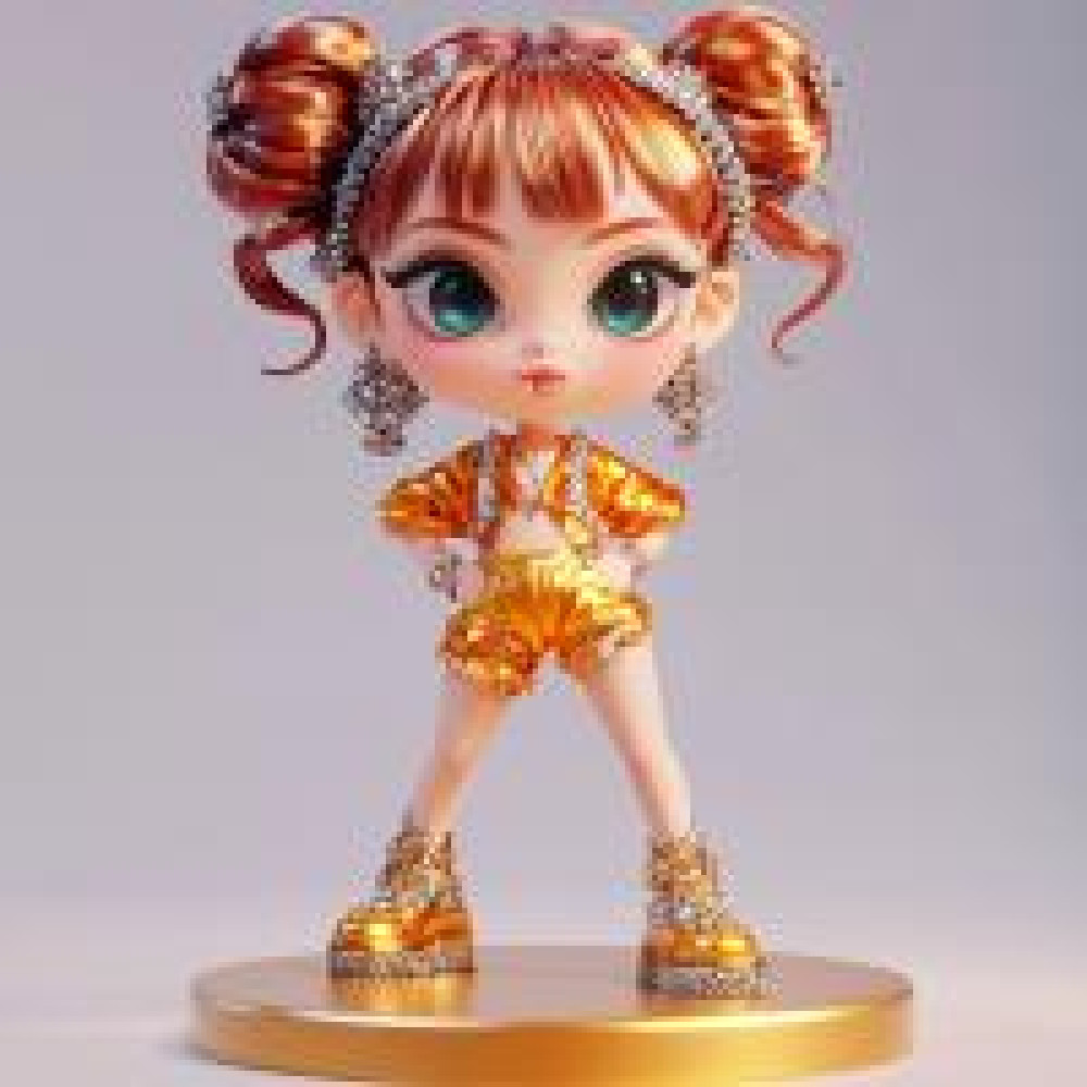 Алмазна мозаїка "Модне сяйво", 20*20см, на рамці, в кор. 21*21*2,5см, ТМ Dreamtoys S10101 - 0