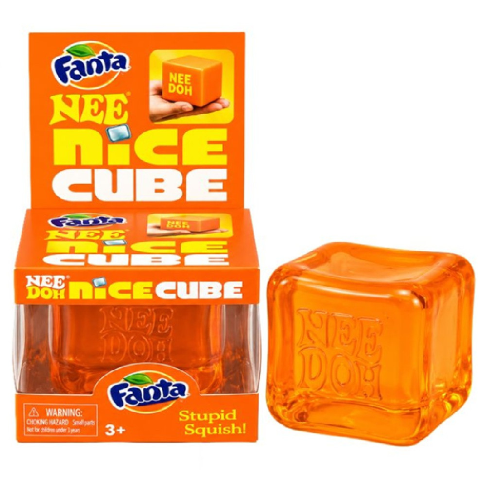 Антистрес Куб NeeDoh Nice Cube Orange Soda FANTA