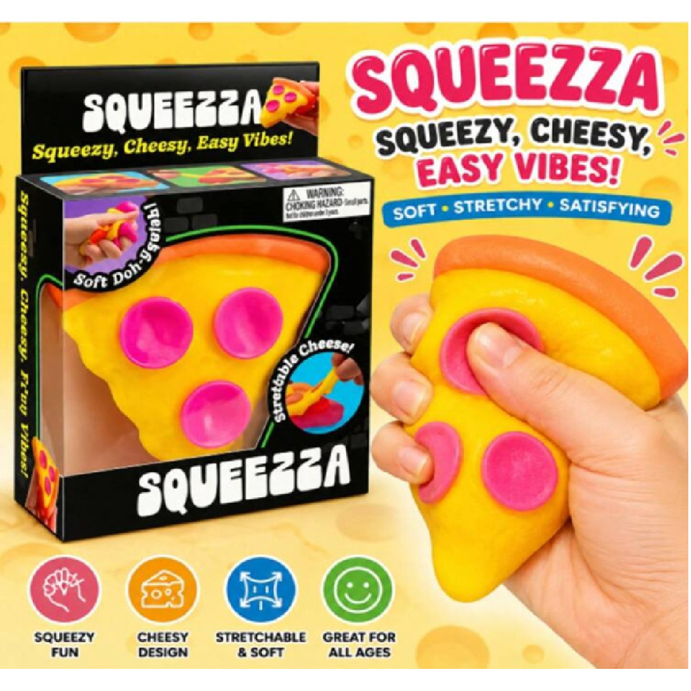 Антистрес Піца NeeDoh Pizza Squeeza Squishy Slice