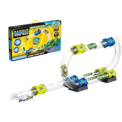 Автотрек трубчатий, прозорий Speed Pipes Sets 8061