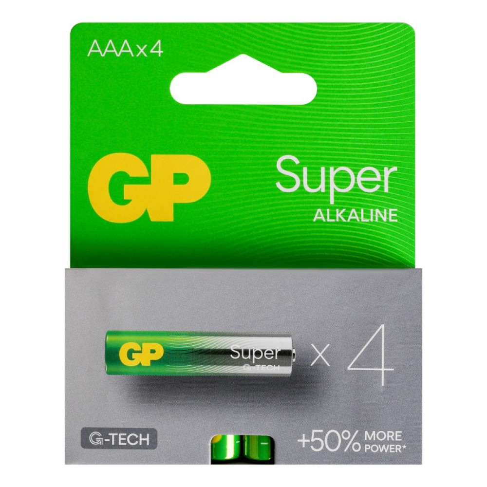 Батарейка GP Super Alkaline 1,5V (LR3) лужна 24A21-SB4 блістер (ціна за шт)