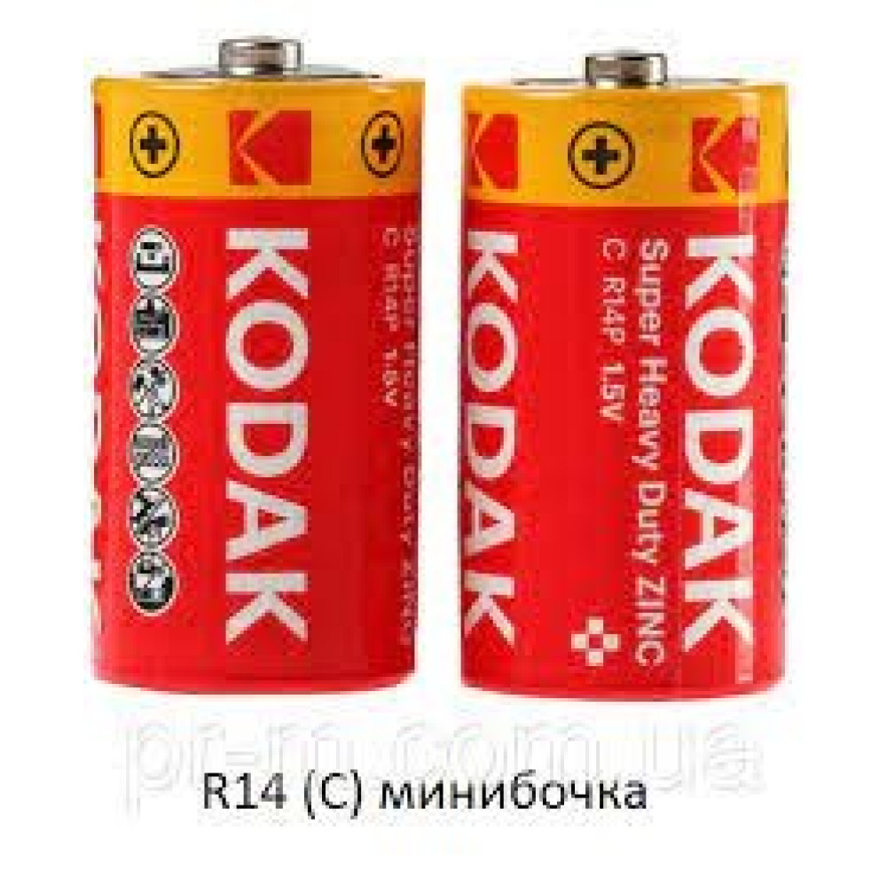 Батарейка Kodak R14  (уп.24шт)