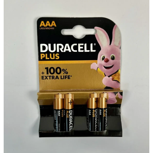 Батарейка міні пальчик DURASELL R3 ( Alkaline)блістер 1*4  у
