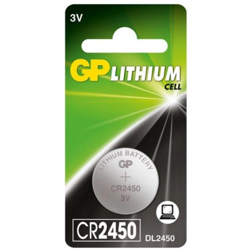 Батарейка таб 3V GP2450 ціна за 1 шт лист 5 шт