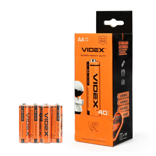 Батарейка Videx R6(уп.60шт)