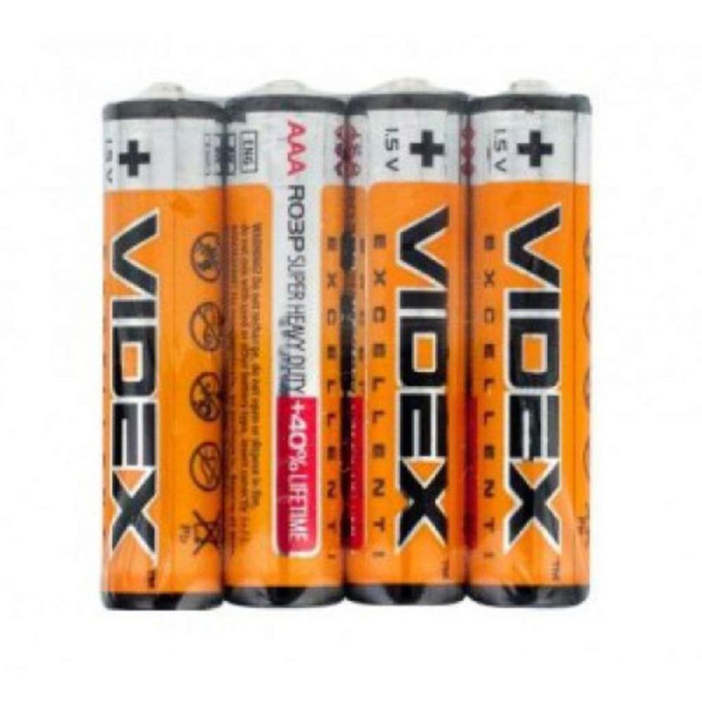 Батарейка Videx R6(уп.60шт)