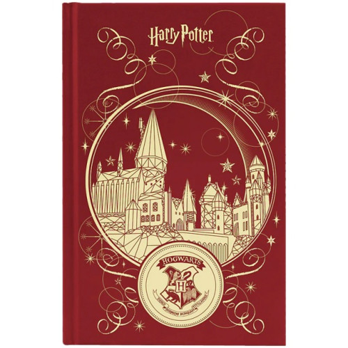 Блокнот Kite Harry Potter А6 80 аркушів клітинка тверда обкладинка (HP25-199)