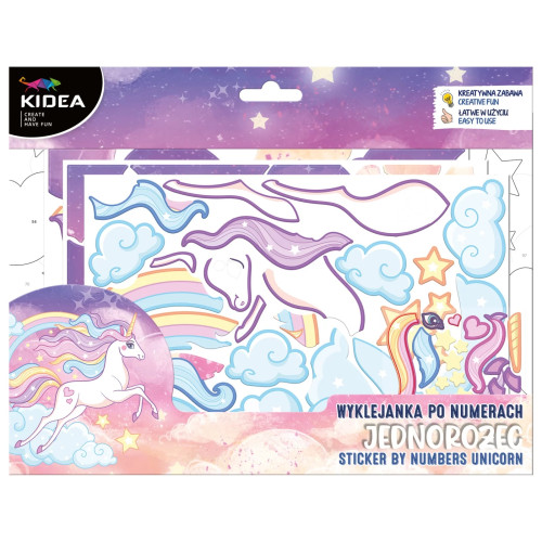 Чарівний колаж Kidea за номерами WNJKA