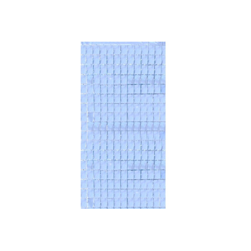Декоративна Шторка для фотозони "Квадратна" - baby blue 1×2 м 11890