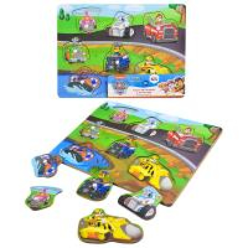 Дерев'яна іграшка KidsHits Paw Patrol арт. KH20/058 (24шт/2) вкладиші 30*22*1,5 см - 0