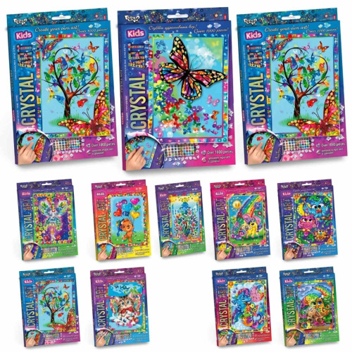 Дитяча алмазна мозаїка "Crystal Art Kids"
