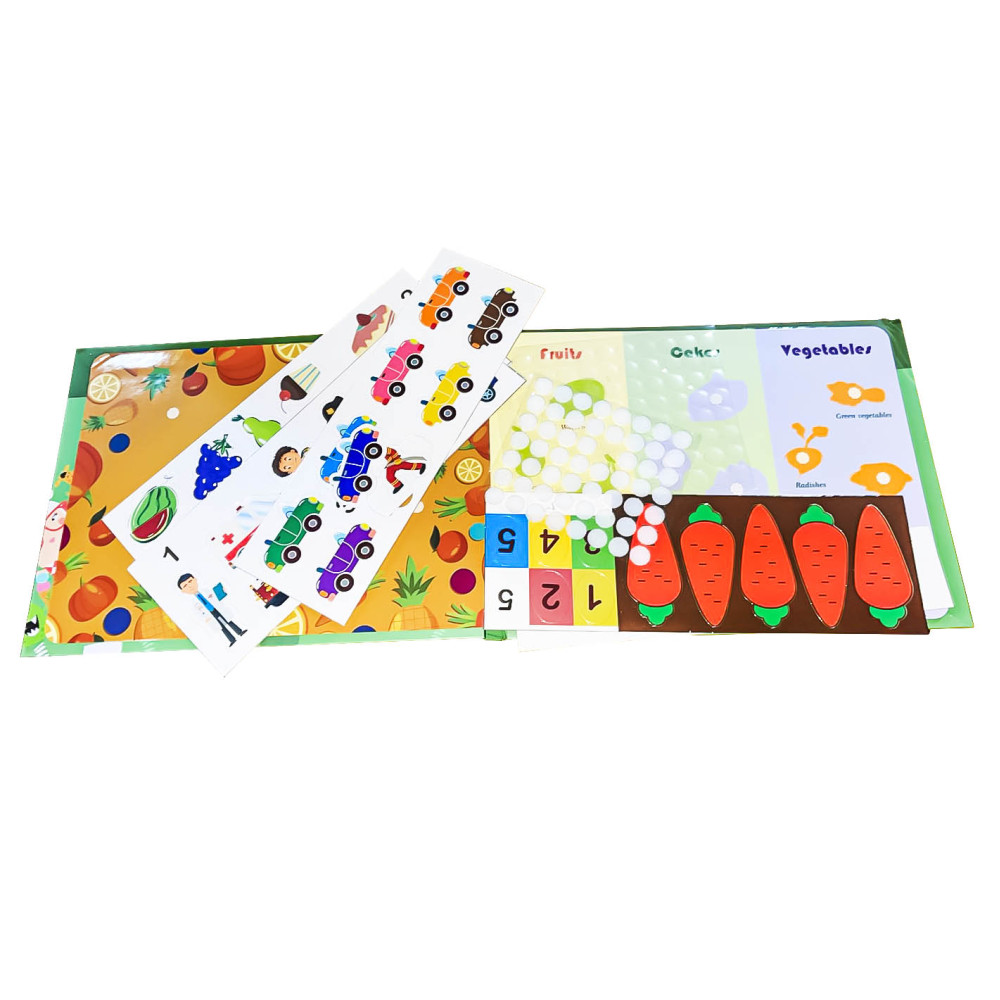 ДИТЯЧА РОЗВИВАЮЧА ГРА QUIET BOOK 2307-5 - 0