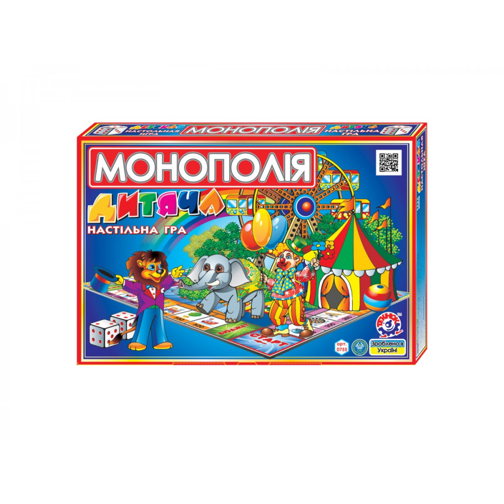 Економічна гра "Дитяча монополія ТехноК", 0755 - 1