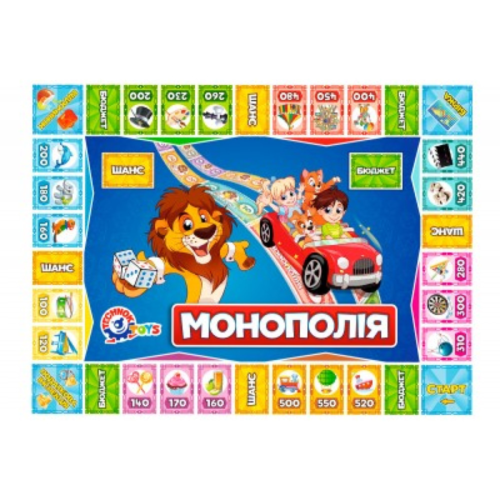 Економічна гра "Дитяча монополія ТехноК", 0755 - 0
