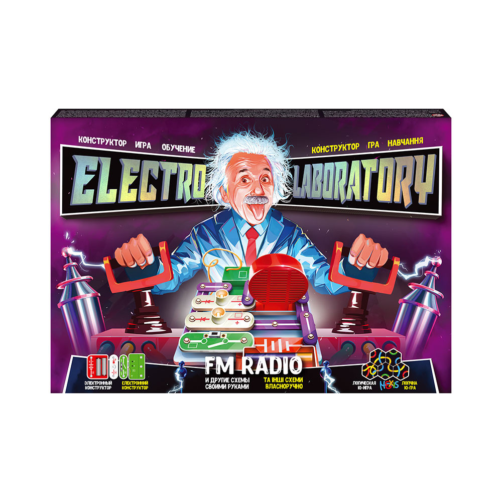 Електронний конструктор "Electro Laboratory. FM Radio" (5) ELab-01-01