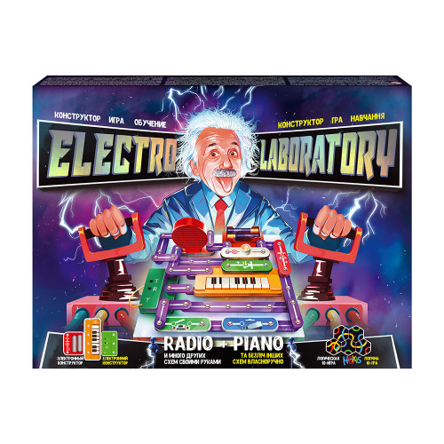 Електронний конструктор "Electro Laboratory. Radio+Piano"