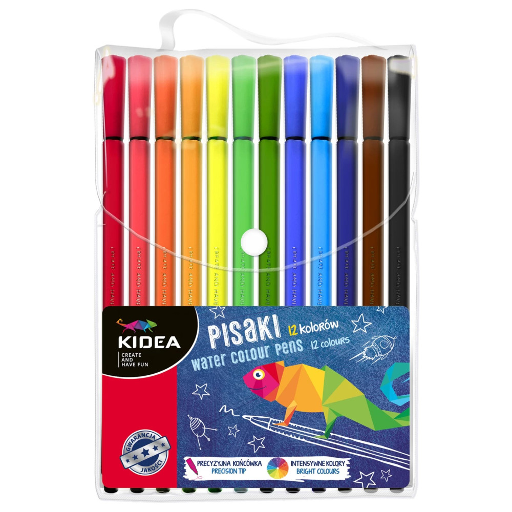 Фломастери 12 шт PI12KA
