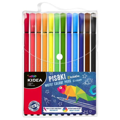 Фломастери 12 шт PI12KA