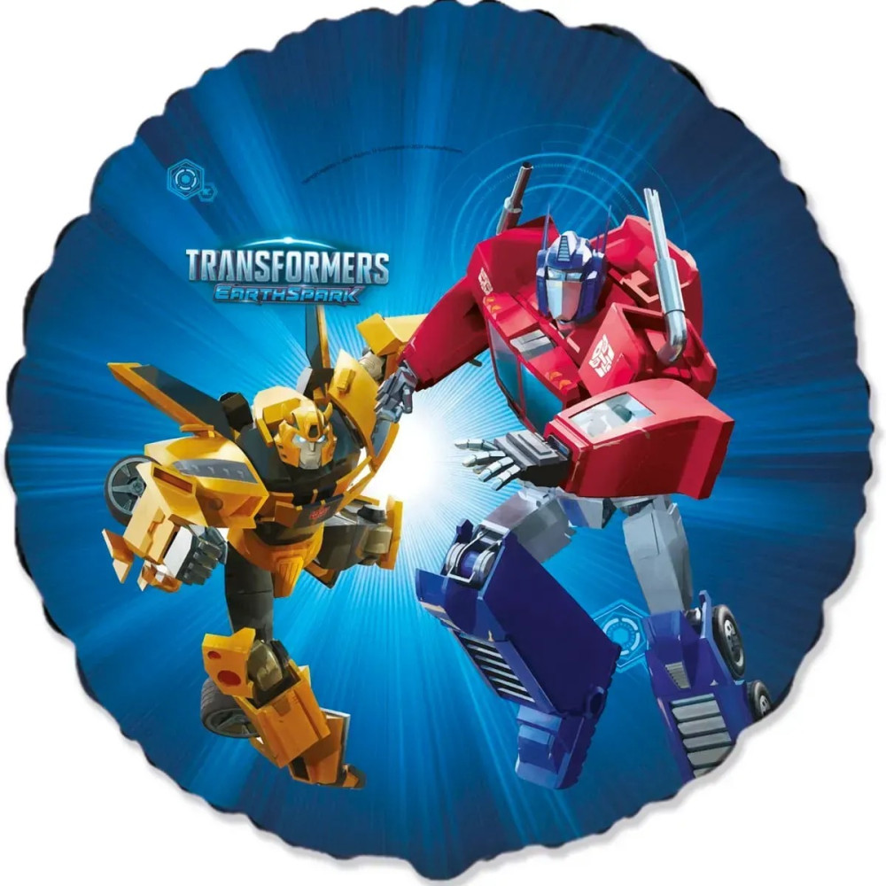 Фольгована кулька Flexmetal Коло Трансформери - Transformers