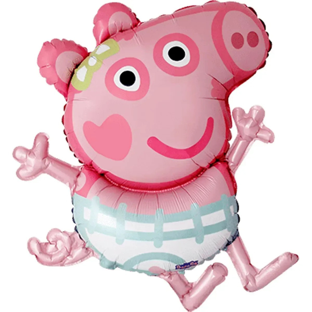 Фольгована куля фігура Flexmetal Свинка Еві - Peppa pig