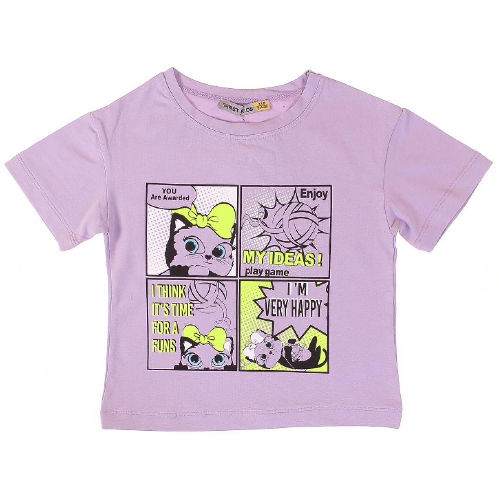 Футболка для дівчинки First kids 651F