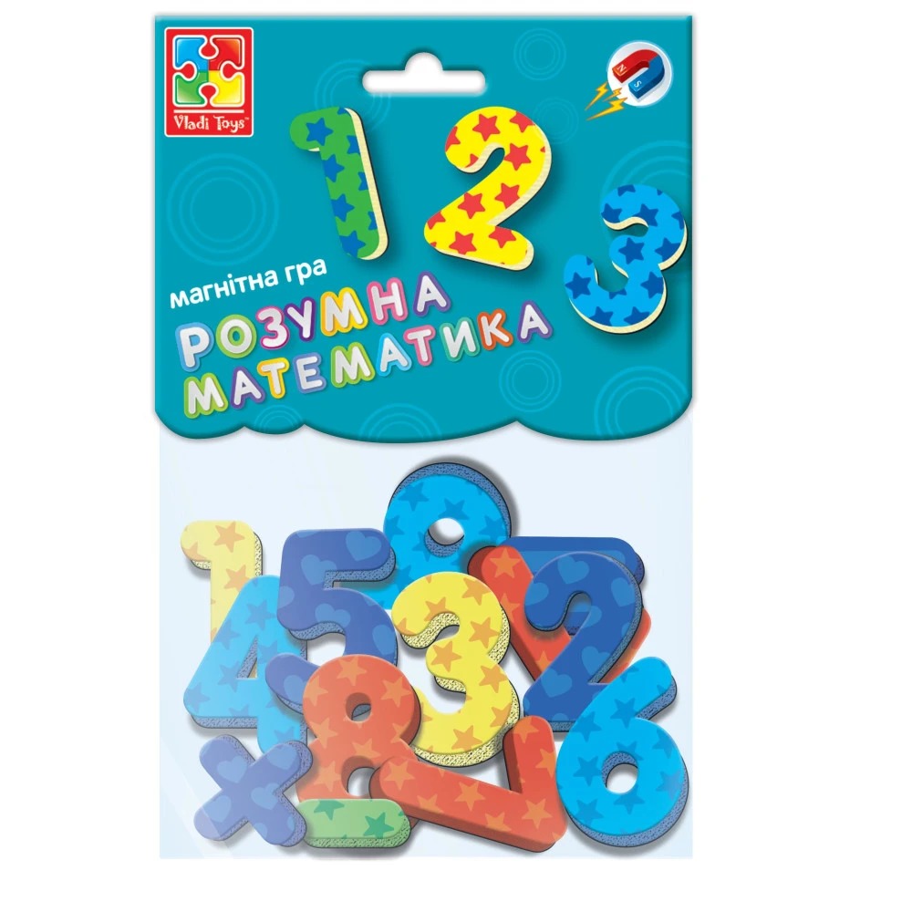 Гра магнітна "Розумна математика"