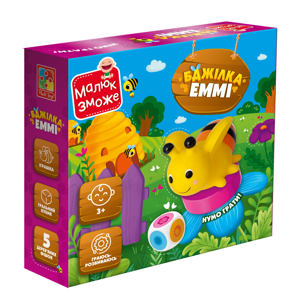 Гра настільна "Бджілка Еммі"