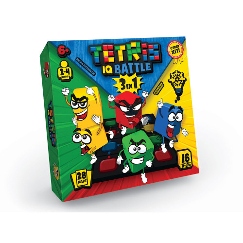 Гра настільна розважальна "Tetris IQ battle 3in1"