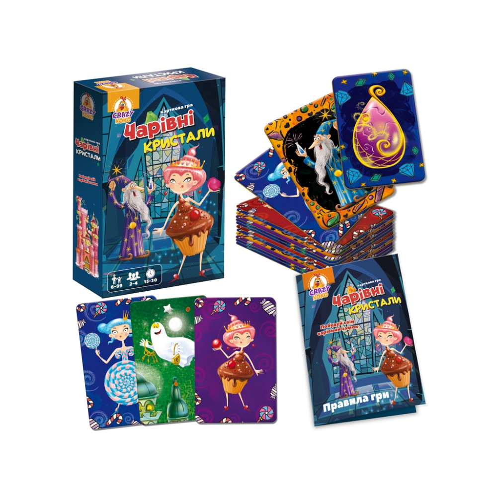 Гра настільна Vladi Toys Чарівні кристали