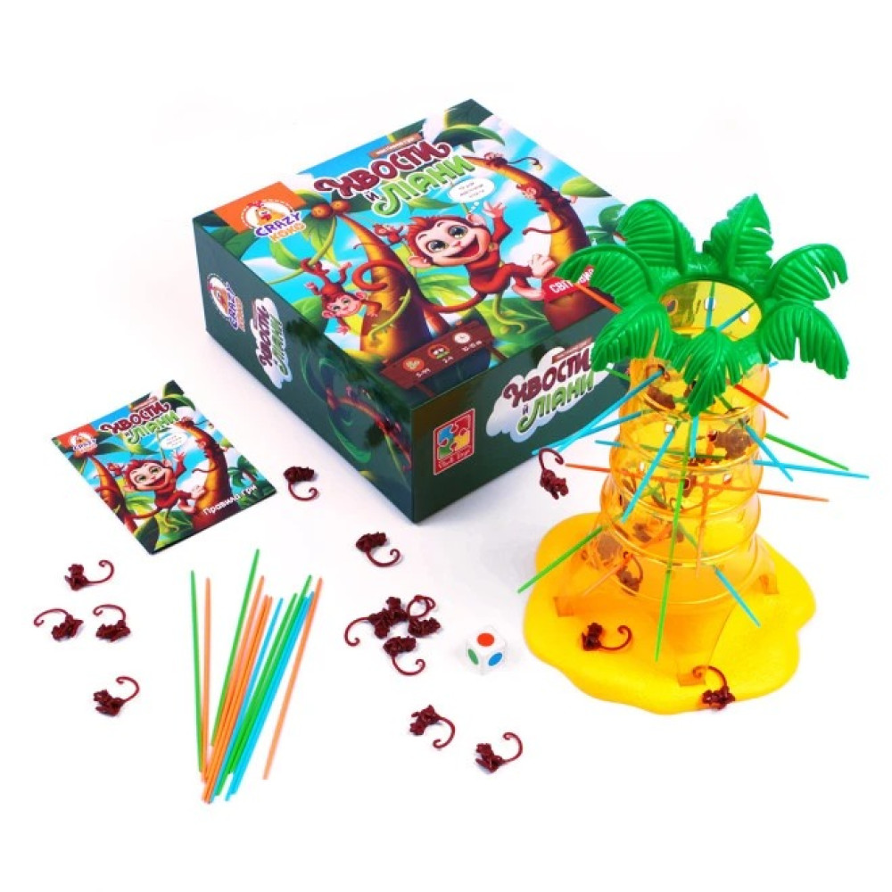 Гра настільна Vladi Toys Хвости й ліани - 0