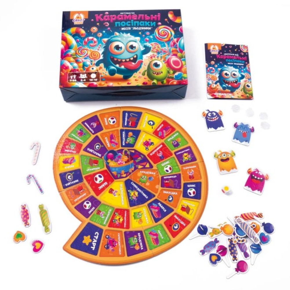 Гра настільна Vladi Toys Карамельні посіпаки - 0