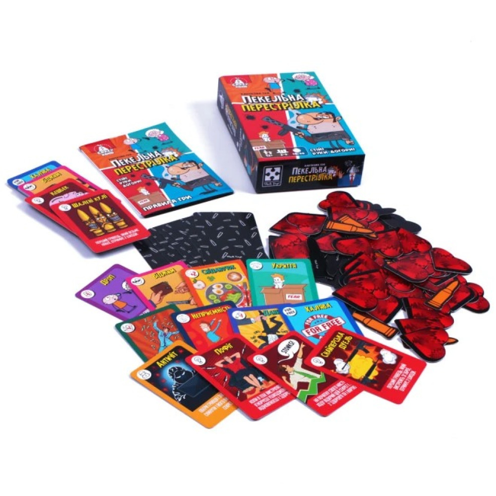 Гра настільна Vladi Toys "Пекельна перестрілка" - 0