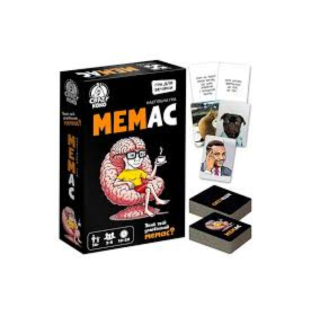 Гра настільна Vladi Toys розважальна. "Мемас" VT5903-12 (укр