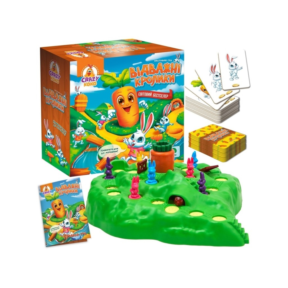Гра настільна Vladi Toys Відважні кролики