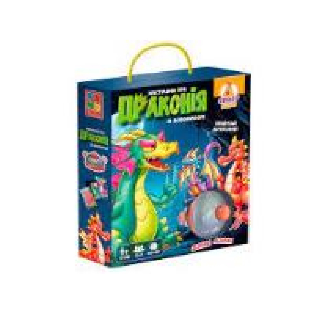 Гра настільна Vladi Toys зі дзвоником. Драконія VT8010-12(укр) - 0