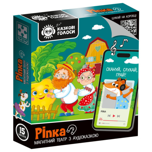 Гра Vladi Toys магнітний театр з аудіоказкою "Ріпка"