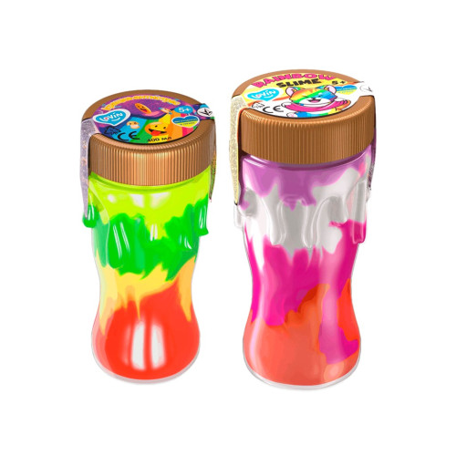 Іграшка-антистрес  80143 400 мл Rainbow slime kit ТМ Lovin 1
